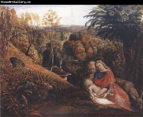 Samuel Palmer Rest on the Flight into Egypt or Holy Family